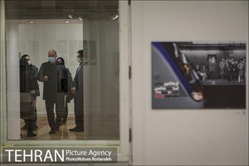 بازدید شهردار منطقه شش از نمایشگاه تهران از منظر هنرمندان 19