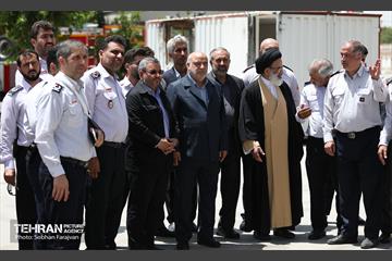بازدید نمایندگان مجلس از مرکز آموزش بین‌المللی آتش‌نشانی 28