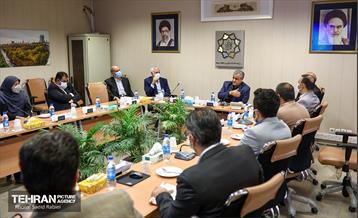 جلسه کارگروه ستاد مقابله با کرونای شهرداری تهران 29
