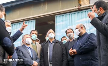 بازدید شهردار تهران از مراکز ماده 16