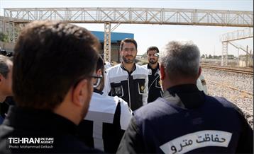 بازدید مدیرعامل شرکت بهره‌برداری متروی تهران از خدمت رسانی در روز اربعین