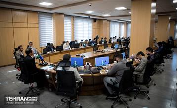 نشست خبری مدیر عامل سازمان مدیریت میادین میوه و تره بار 10