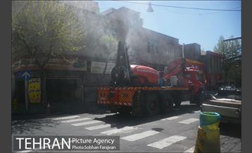 ضدعفونی محلات جنوب شرق تهران 17