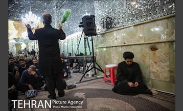 مراسم احیای شب بیست‌ویکم ماه مبارک رمضان در امامزاده صالح (ع) 1