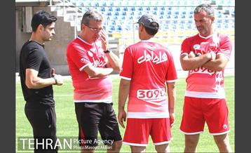 تمرین تیم فوتبال پرسپولیس 7