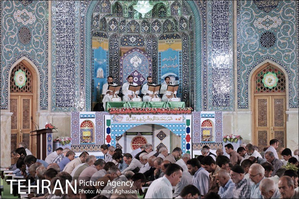 آیین جزءخوانی قرآن کریم در حرم عبدالعظیم حسنی (ع) 3