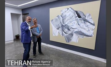 نمایشگاه نقاشی های فرح سلطانی در گالری ثالث‎ 10