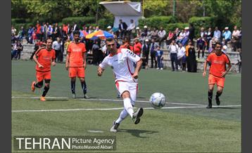 دیدار رسانه ورزش و پیشکسوتان تیم ملی فوتبال ایران به نفع سیل زدگان 43