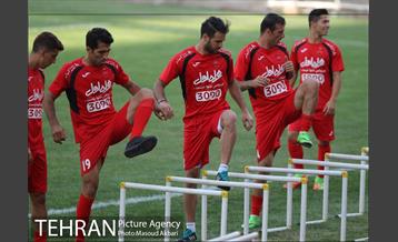 تمرین تیم فوتبال پرسپولیس 11