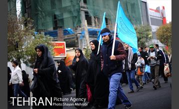 پیاده روی اربعین حسینی شهر تهران -3 29