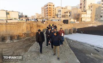 بازدید معاون مالی و اقتصاد شهری از پروژه‌های عمرانی 34