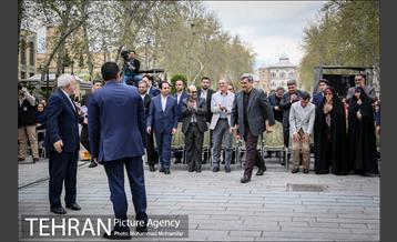 حضور شهردار تهران در جشن نوروزی میدان مشق 19