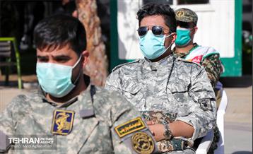 رزمایش مبارزه با اپیدمی کووید ۱۹ در منطقه ۸ 9