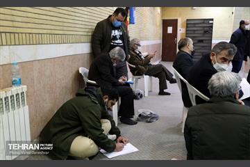 میز خدمت در مسجد جامع ابوذر منطقه ۱۷
