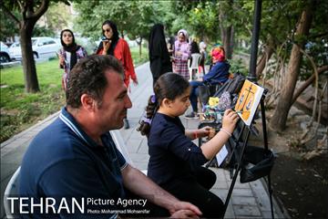 افتتاح گذر فرهنگی پنجشنبه های بلوار کشاورز 2