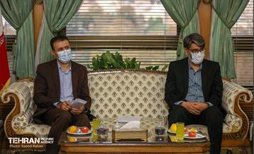 دیدار رئیس سازمان زندان ها با شهردار تهران 5