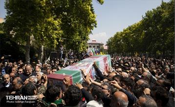 تشییع پیکر شهید حسین امیرعبداللهیان در وزارت خارجه 1