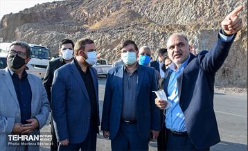 بازدید اعضای شورای شهر از حریم منطقه 20