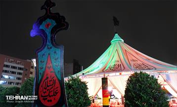 تهران سیاه‌پوش عزای سید و سالار شهیدان 23