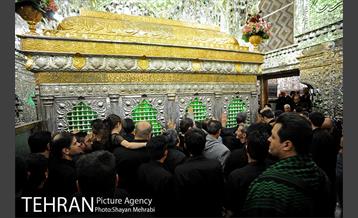 عزاداری تاسوعا در حرم شاه عبدالعظیم حسنی (ع) 12