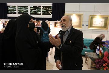 بازدید هنرمندان پیشکسوت و وزیر ارشاد از نمایشگاه قرآن 11