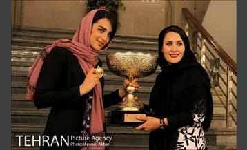 جشن قهرمانی لیگ والیبال و رونمایی از پیراهن تیم ملی