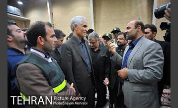 بازدید شهردار تهران از ستاد شهرداری تهران در حرم امام خمینی(ره) 8
