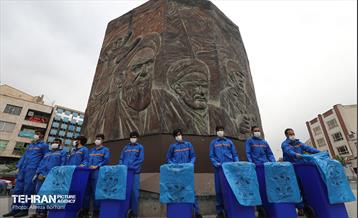 حضور پرسنل خدمات شهری در مسیر راهپیمایی روز قدس 14