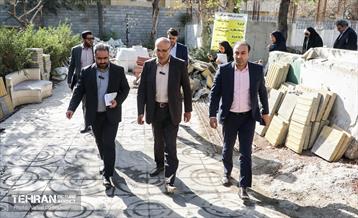 بازدید رئیس کمیسیون حمل‌ونقل شورا از منطقه 17 13