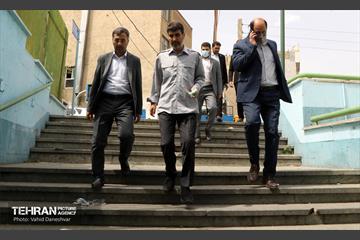 حضور رئیس کمیسیون شهرسازی شورای شهر تهران در منطقه ۱۷  11
