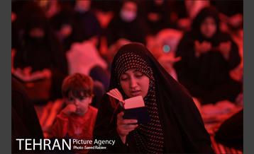 مراسم احیای شب بیست و سوم ماه مبارک رمضان در گلزار شهدای بهشت زهرا(س) 4