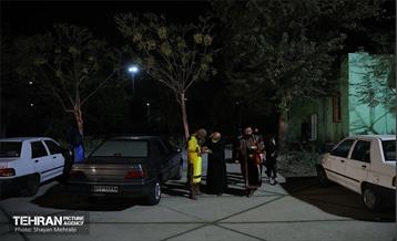 تعزیه خوانی در باغ راه حضرت زهرا(س) 1