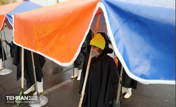 مانور برف روبی منطقه 19 شهرداری تهران 3