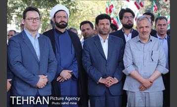 رونمایی از سردیس شهید سید مجتبی هاشمی 1