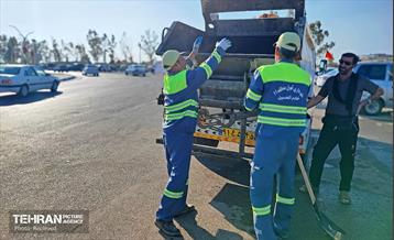 خدمات شهرداری تهران در مرز مهران 25