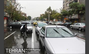 بارش نخستین باران پاییزی در تهران 13
