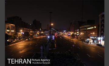 تهران پس از ساعت بیست و یک  9