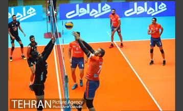 مسابقه والیبال بین ساپیا و عقاب نهاجا 12