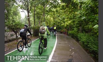 افتتاح مسیر دوچرخه سواری بوستان لاله 16