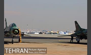 پرواز اسکادران ها بر آسمان پایتخت 16