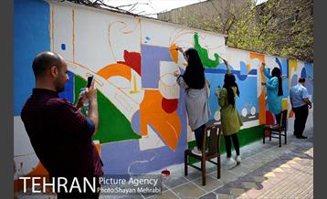 رنگ آمیزی و طراحی جداره شهری در منطقه 7 27