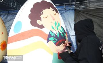 جشنواره تخم مرغ رنگی در بوستان ملت 15