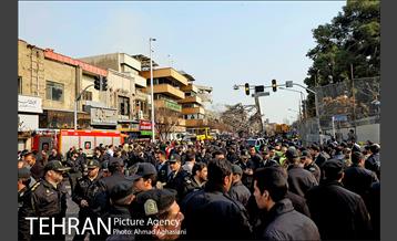 ساختمان پلاسکو فرو ریخت -3 5