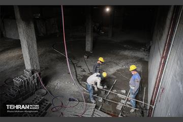 ساخت ورزشگاه پارک توکلی در خیابان مدنی