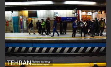 خدمت رسانی مترو در آئین تشییع سردار قاسم سلیمانی 7