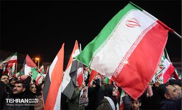 اجتماع مردم غیور تهران در قدردانی از همراهی جبهه مقاومت یمن 2