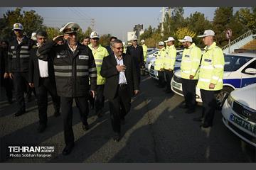 طرح زمستانه مشترک پلیس راهور و شهرداری تهران 28