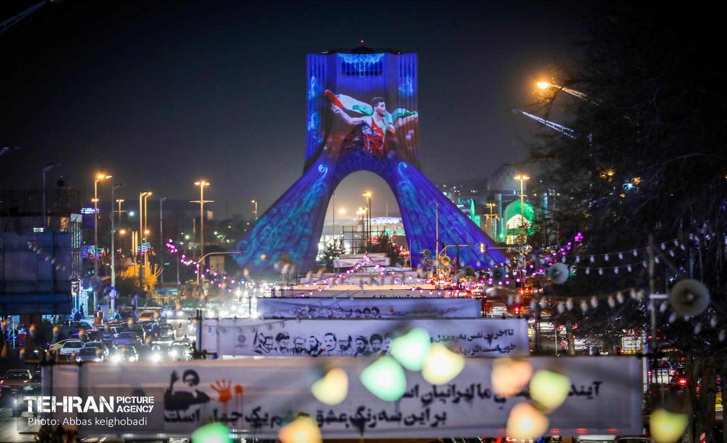 تهران به رنگ پرچم افتخار 14