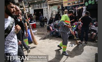 حضور نیروهای خادم الحسین(ع) شهرداری تهران در عراق 9