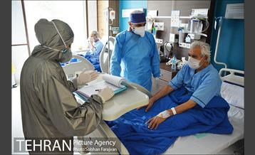 بخش بیماران کرونایی بیمارستان شهید هاشمی نژاد 26